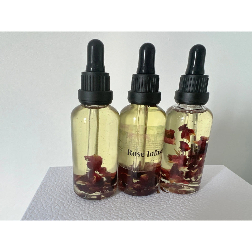 Infused Rose Hair Oil